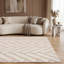 Loft Modern Chevron Living Room Area Rug and Runner Soft Pile-124621640-124621660