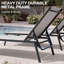 Chaise longue simple inclinable 75,79 po Blevens-1263258010