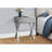 Side Table with Metal X Base Frame-2010360652-2008692616