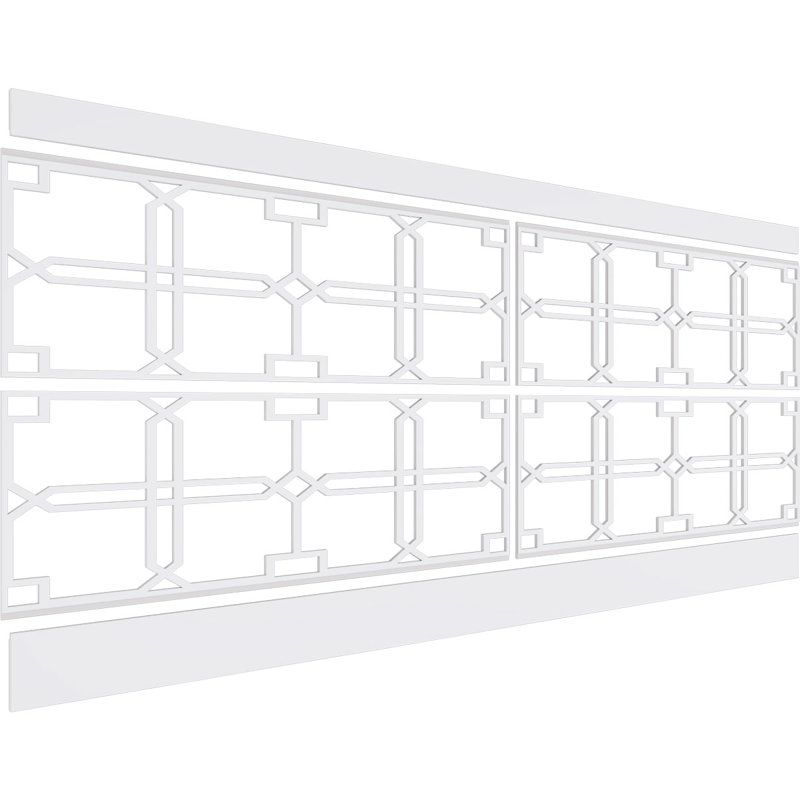 Ensemble de lambris en PVC Englewood, H 40 po x l 94,5 po x P 0,625 po