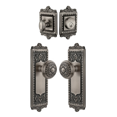 Windsor Knobs with Deadbolt