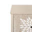 Armoire de rangement sculptée à 2 portes avec tablette réglable-1979828338