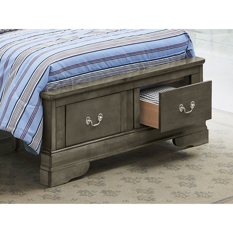 Lit avec rangement Elegant Traditional