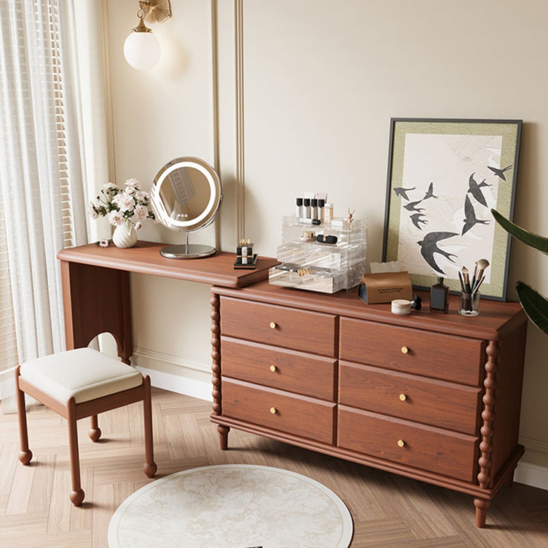 Commode rétro rétractable