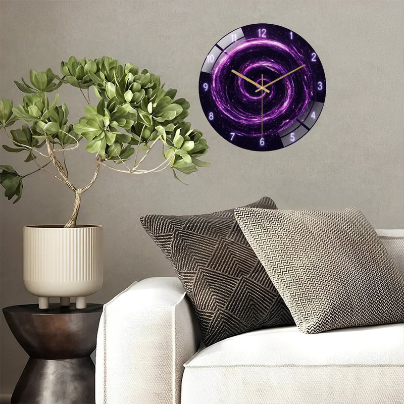 Horloge murale 12 po