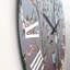 Chinoiserie avec oiseaux et pivoines - horloge murale traditionnelle-60327786
