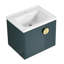 Meuble-lavabo 24 po avec lavabo, pour petite salle de bain, meuble-lavabo avec porte à fermeture en douceur-996008885