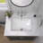 21" X 14 3/4" Vessel Sink Rectrangle Undermount Bathroom Sink With Overflow