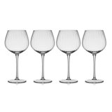 Optic 15-Oz White Wine Glasses, Set Of 4 in , 19 oz.