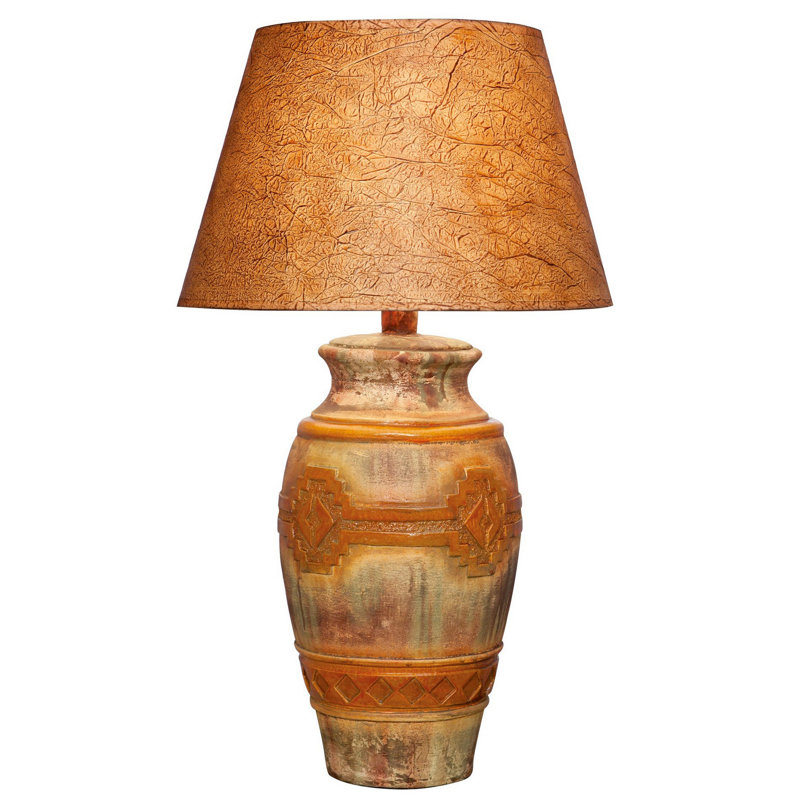 Skylair Hydrocal Table Lamp, Orange