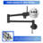 ° Rotatable Brass Pot Filler Modern Design Kitchen Wall Faucet Matte Black