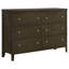 Mullens 4-Piece California King Bedroom Set Dark Cocoa