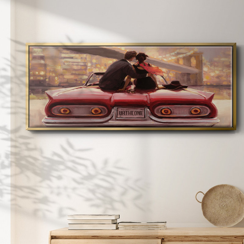 «You Are The One», toile encadrée, H 12 po x l 30 po