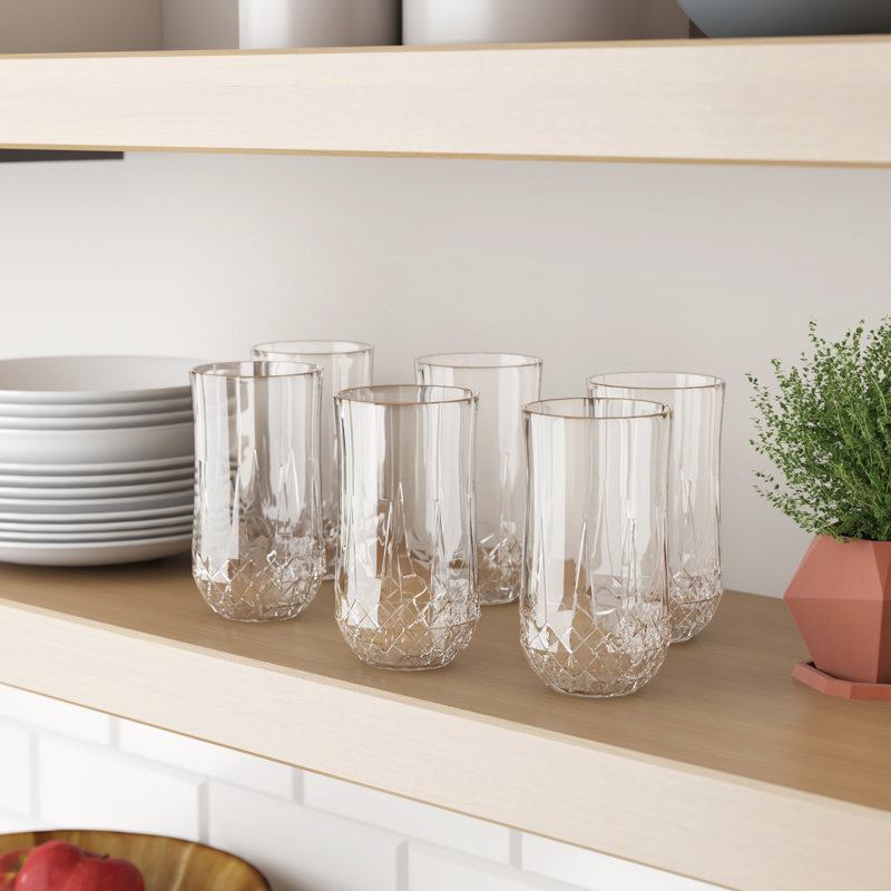12 oz verre cristal boire Elihu