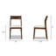 Ensemble de 2 chaises de salle à manger rembourrées Bryson-1977406636
