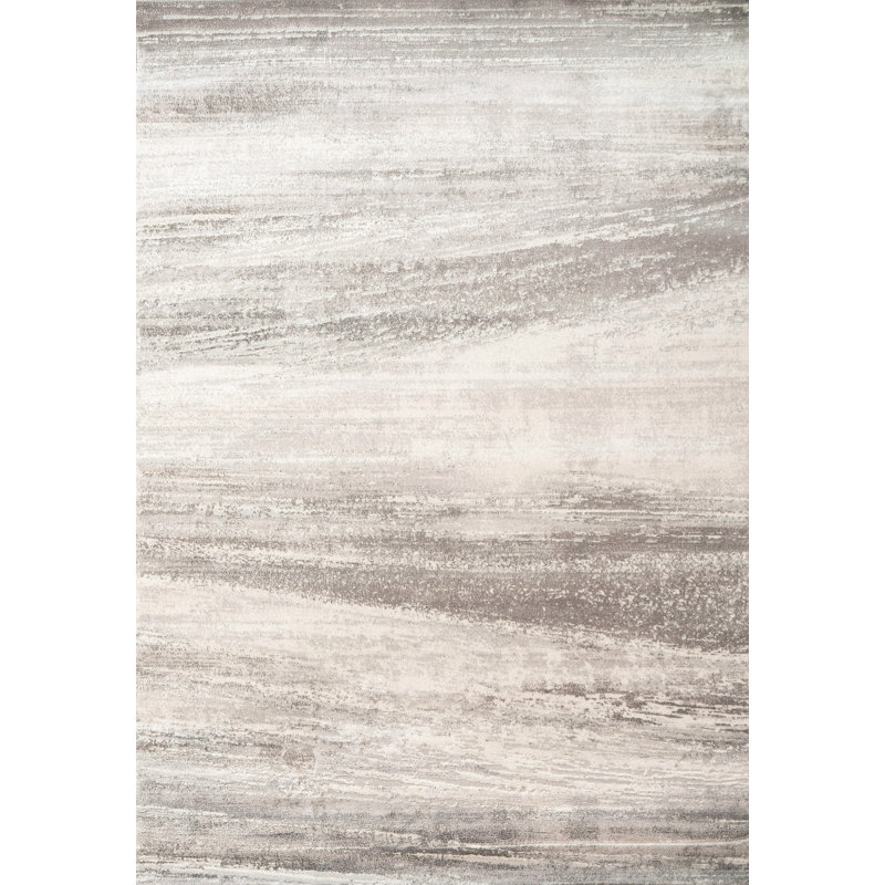 LAZER 12675-990 GREY/DK GREY, Rectangle 6'7" x 9'