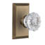 Studio Plate with Crystal Door Knob-2087884462