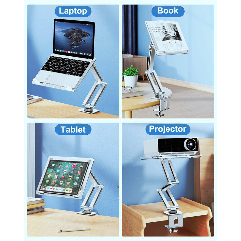 Laptop Arm Mount with 360° Rotating