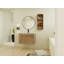 Meuble-lavabo mural 30 po avec lavabo et support de rangement, portes à fermeture douce, armoire combinée (KD-Packing)
