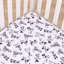 Drap-housse pour lit de bébé Nojo