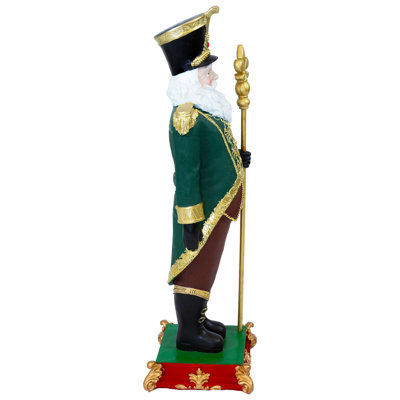 Statue de Noël en polyrésine Gardien du pôle Nord - H 37 po