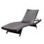 Chaises longues réglables - Répondez à vos différents besoins Les chaises longues brunes ajoutent une touche d'élégance au patio