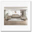 Causeuse rembourrée en velours côtelé taupe Modern-1292705629