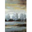 Paysage gris - Arbres bruns avec motif mat pour la décoration-1930009511