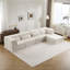 Canapé à compression Mahjong, canapé-lit convertible au sol, canapé modulaire modulaire désossé DIY, aucun assemblage requis, tissu polaire circulaire, surdimensionné à 4 places avec 1 repose-pieds-194290601