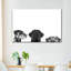 Adorable chiots, reproduction sur toile-1256838018