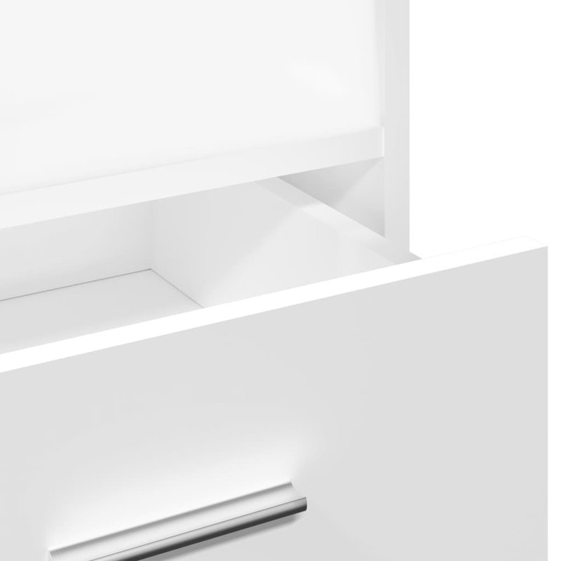 107cm Wood-based Material Lectern, White