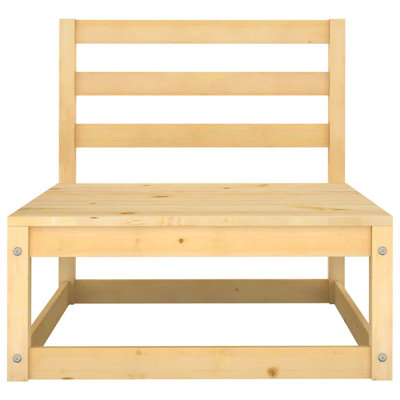 Delman 70cm Wide Pine Patio Sofa