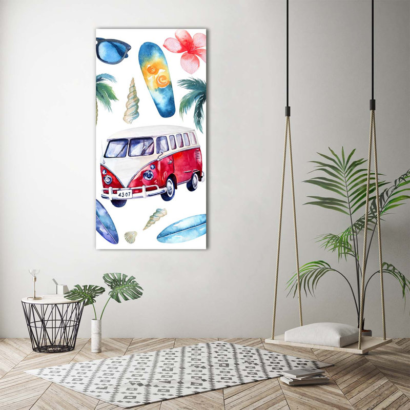 Surfer Set - Wrapped Canvas Print