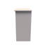 Knightsbridge 3 Drawer Vanity in Kashmir Gloss & Kashmir (Ready Assembled)