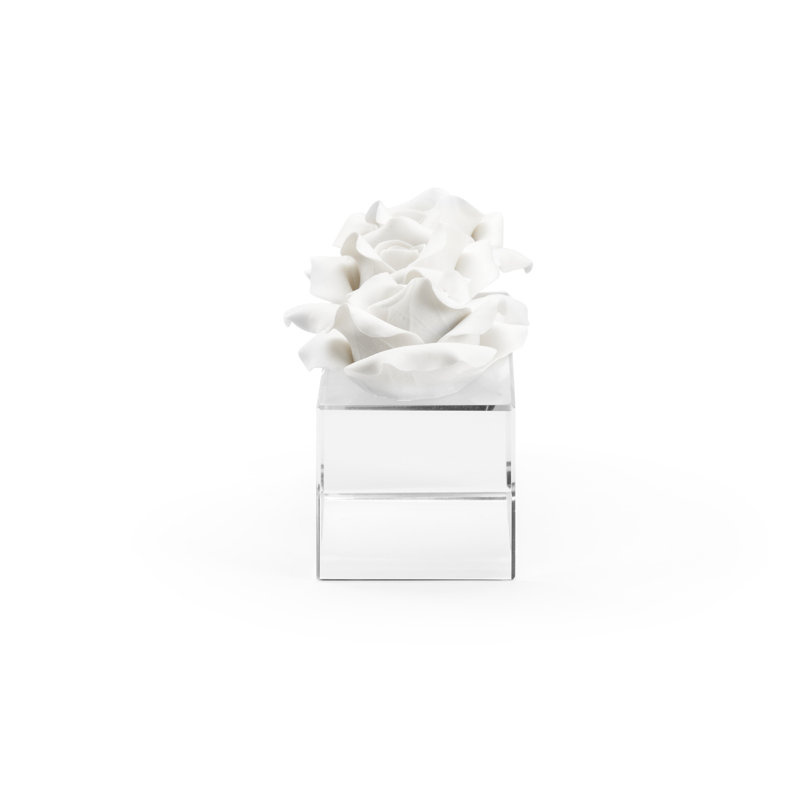 Rose Pave Sculpture