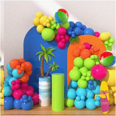 Frosty Flurry Balloon Garland Arch Kit