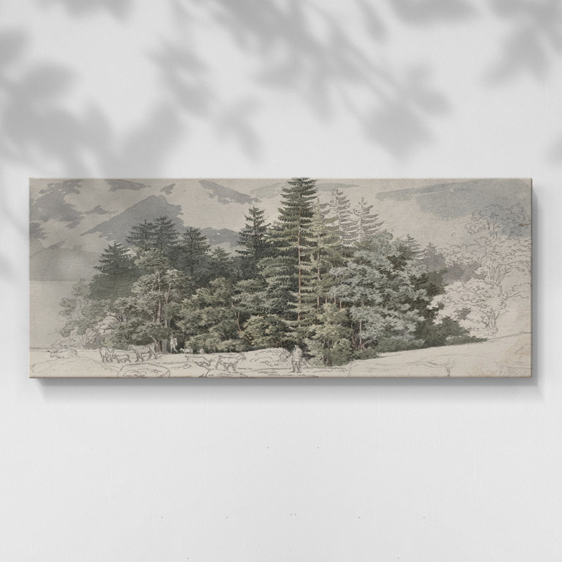 Série paysage - CDIV - Toile tendue avec châssis - Prêt à accrocher, H 16 po x l 40 po