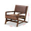 Fauteuil en similicuir 25 po Marsida