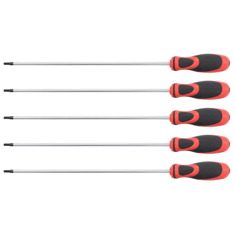 Vidaxl 5 Piece Torx Screwdriver Set 300 Mm