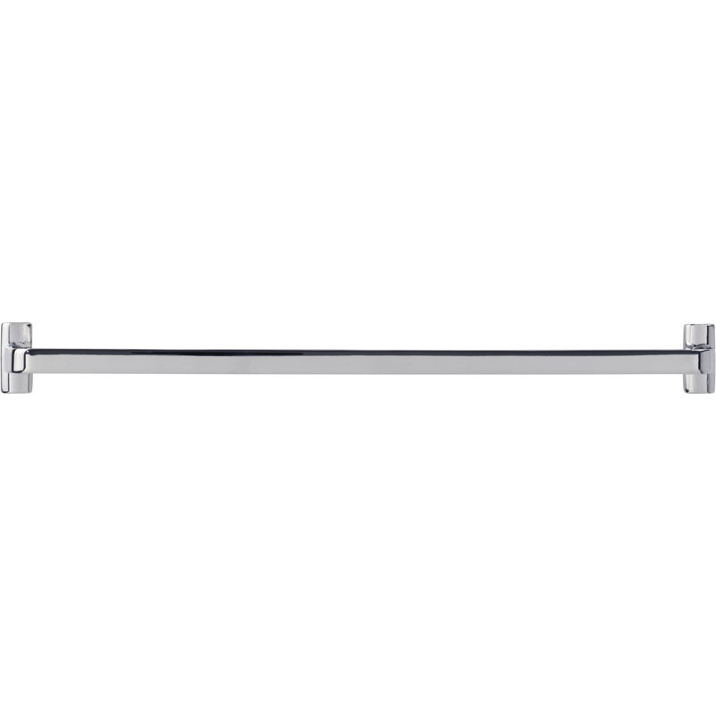 Harrison Bar Pull, Polished Chrome, 12" Center to Center