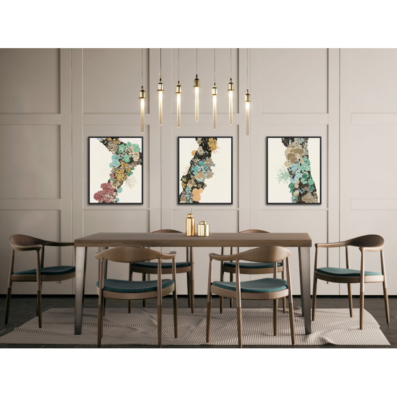Fungi Forms III, art mural sur toile