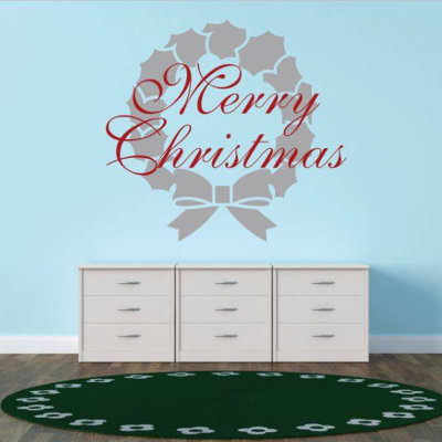 Décalcomanie murale joyeux de noël