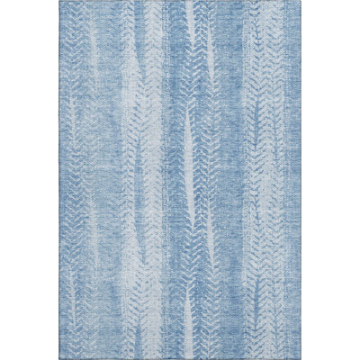 Premium Machine Washable Prisco Sky Rug