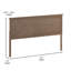 Tête de lit ajustable Culbert Herring-1308721811-1308721810