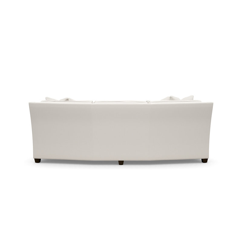 Valenza Curved Sofa, 2265-12, Charcoal