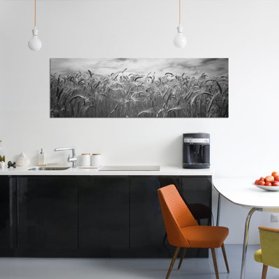 «Wheat Crop Growing in a Field, Palouse Country, Washington State, USA», reproduction de photo sur toile