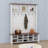 Home Hall Tree With Bench And Shoe Storage, Entryway Bench With Coat Rack, Adjustable Shoe Cubbies, Open Shelves And Hanging Hooks-125825430