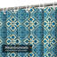 Rideau de douche Celtic Turquoise Art Deco Baby Birthday avec 12 crochets-2109985706