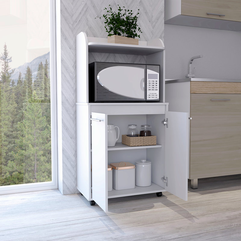 1-Shelf 2-Door Kitchen Pantry
