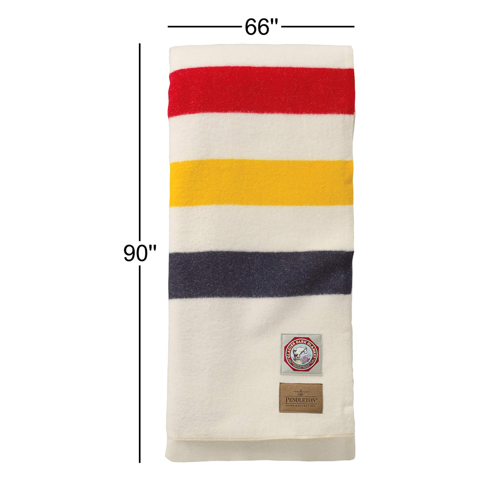 Pendleton National Parks Wool Throw Blanket, 66" W x 90" L